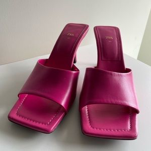 Pink Zara Heels